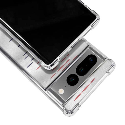 South Korea Soccer Flag Google Pixel 7 Pro Clear Case